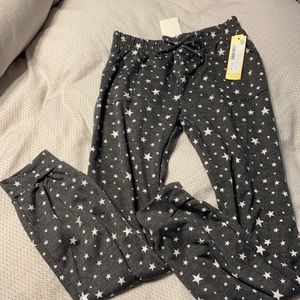 Crown of hearts star print joggers